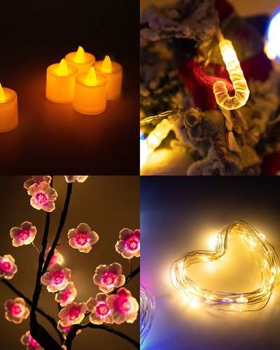 Variety Christmas Lights Tree Bulbs Party Lights Camping Bulbs