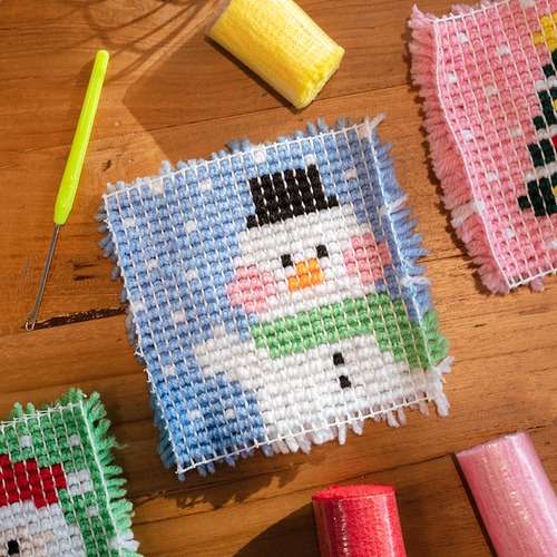 Christmas Mood Skill Embroidery Punch Needle Package