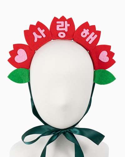 Carnation Headband DIY Set - Parents' Day Craft Materials