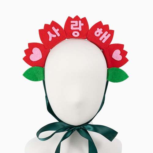 Carnation Headband DIY Set - Parents' Day Craft Materials