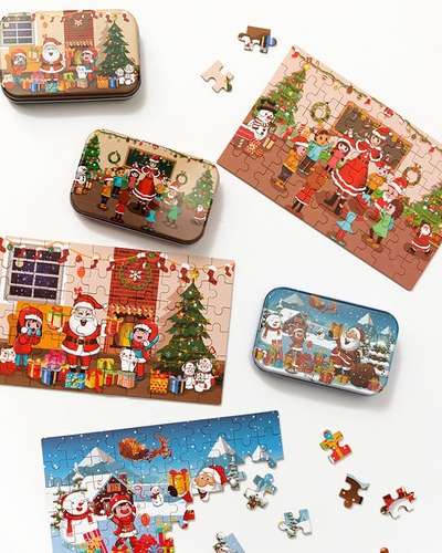 Fun Christmas Puzzle 60 Pieces Board Puzzle