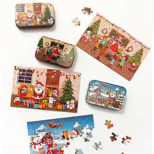 Fun Christmas Puzzle 60 Pieces Board Puzzle