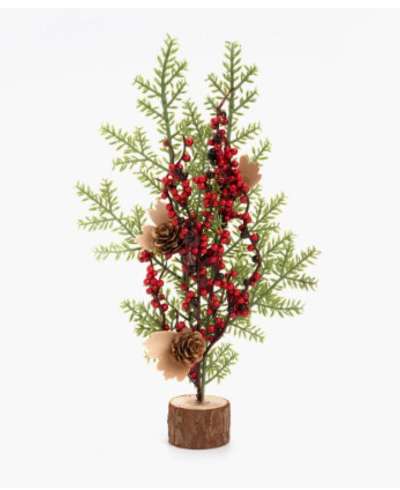 Romantic Christmas Mini Tree Table Tree Christmas Decor Pine Cone
