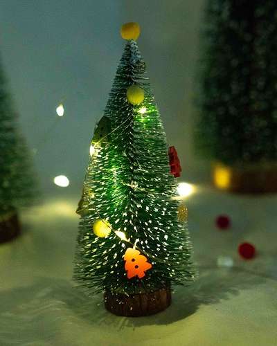 Nordic Christmas Tree Mini Tree Christmas Decoration 10cm