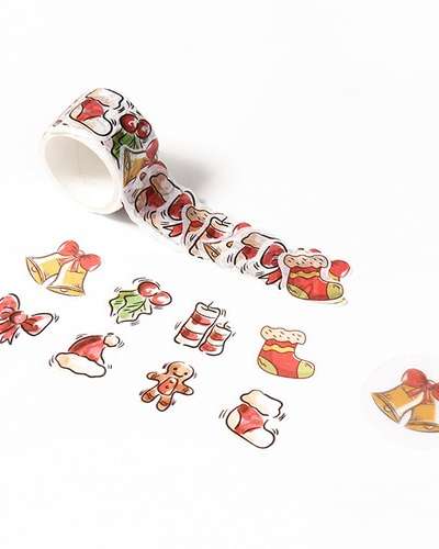 Tear-Off Christmas Masking Tape Matte Merry Christmas