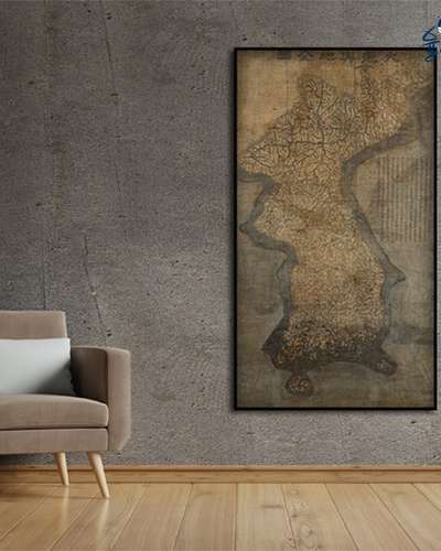 Daedongyeojido Art Print National Map Poster