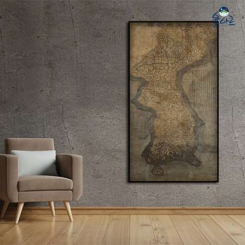 Daedongyeojido Art Print National Map Poster