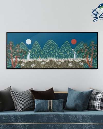 Yulart Minhwa Ilyewolobongdo Poster - Prosperity Painting