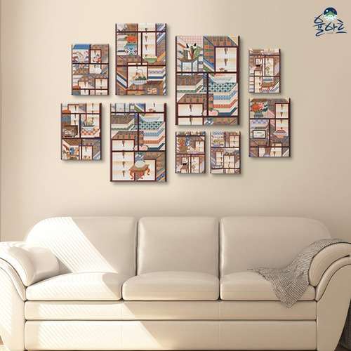Chaekgado Folk Painting Art Poster