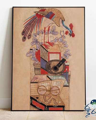 Chaekgado 2 Korean Folk Painting Art Poster