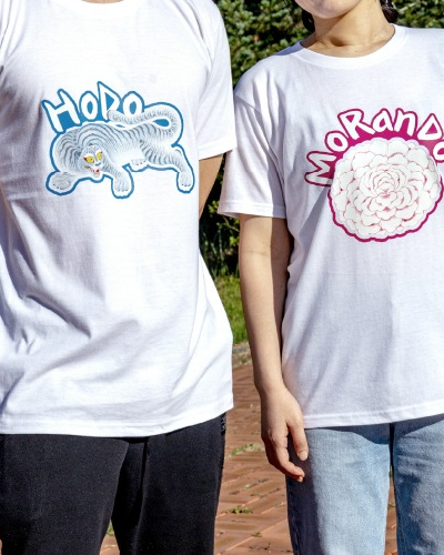 Minhwa Short Sleeve T-Shirt Unisex Group Tee Cotton Basic Couple Tee Printing Summer Premium Gift