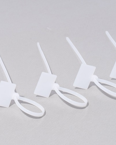 Name Tag Cable Tie Label Set 100 Pieces - Wire Organizer Cable Management