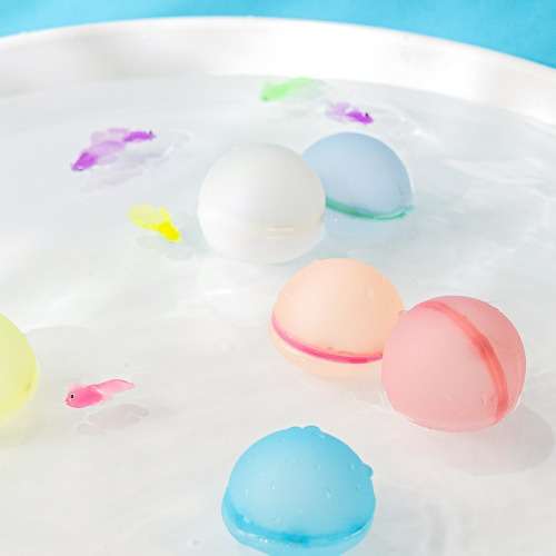 Non-Burst Silicone Magnetic Water Balloon Party Supply Set