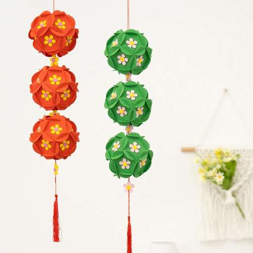 Spring Mobile Flower Garland DIY Craft Kit