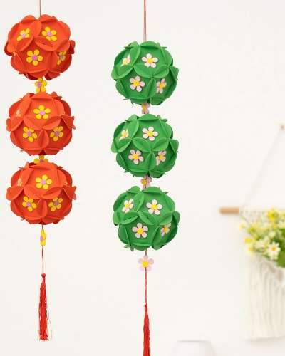Spring Mobile Flower Garland DIY Craft Kit