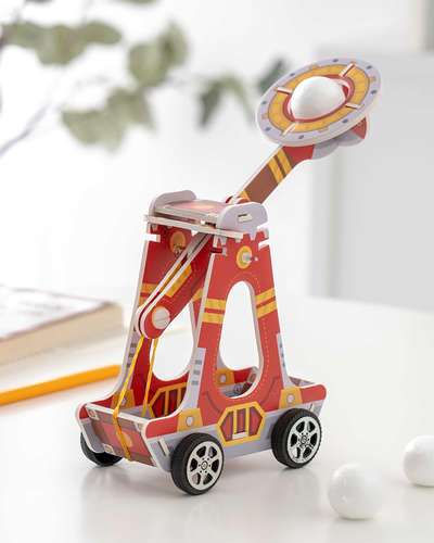 Foam Board Catapult DIY Kit - Science Educational Tool for Experiments and Observation