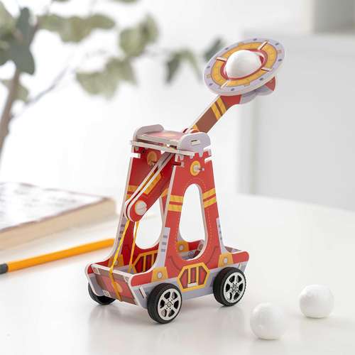 Foam Board Catapult DIY Kit - Science Educational Tool for Experiments and Observation