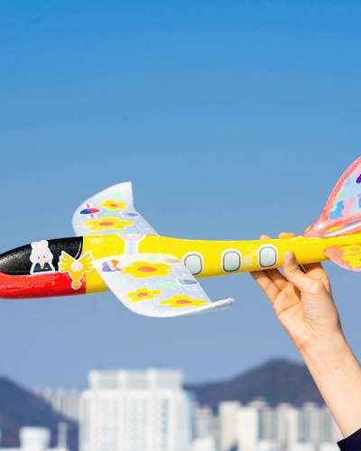 Long-Distance Foam Glider Unpowered Aircraft Full Set