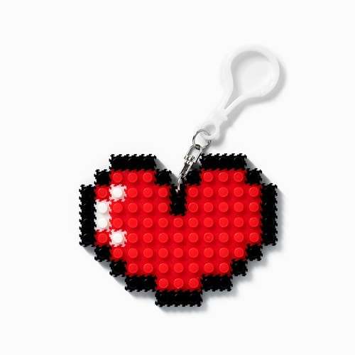 Heart Foam Block Toy Assembly Package Set