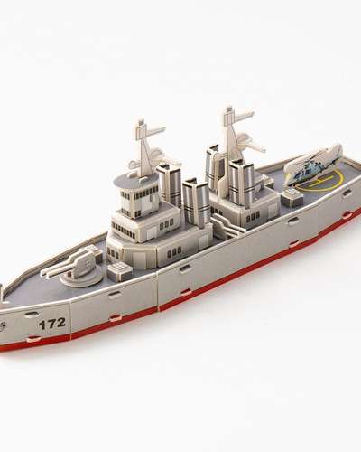 Ship and Airplane 3D Puzzle Building Kit