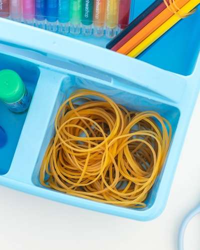 Yellow Rubber Bands 100 Count Large Thick Rubber Bands Multi-Purpose Organization Office Packing Binding Craft Bulk