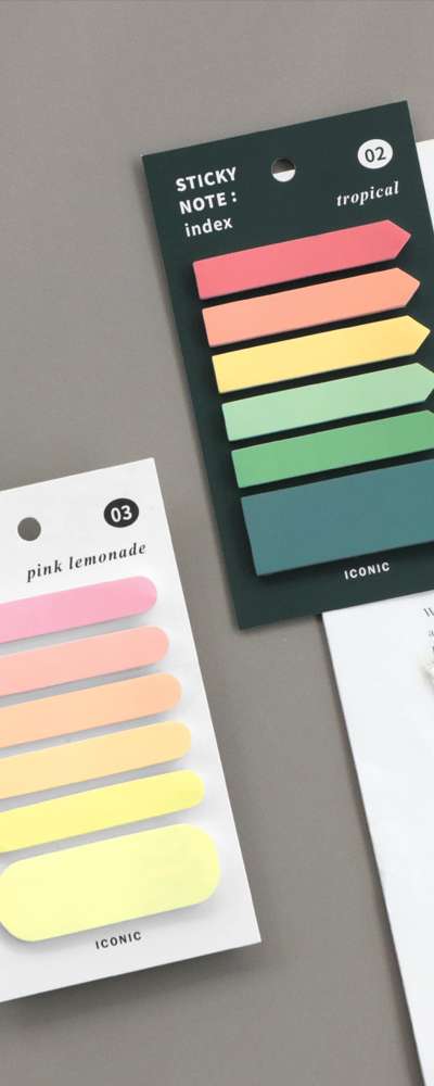 Index Adhesive Memo Notes