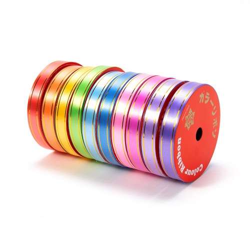 Satin Ribbon Gift Wrapping String Gold