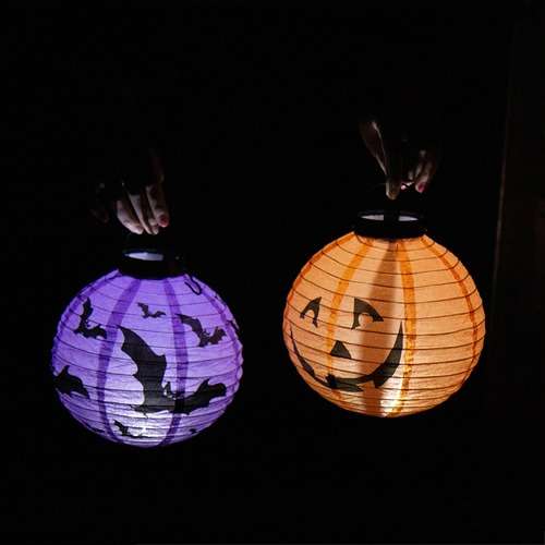 Atmospheric Pumpkin Lantern Halloween DIY Art and Craft Kit