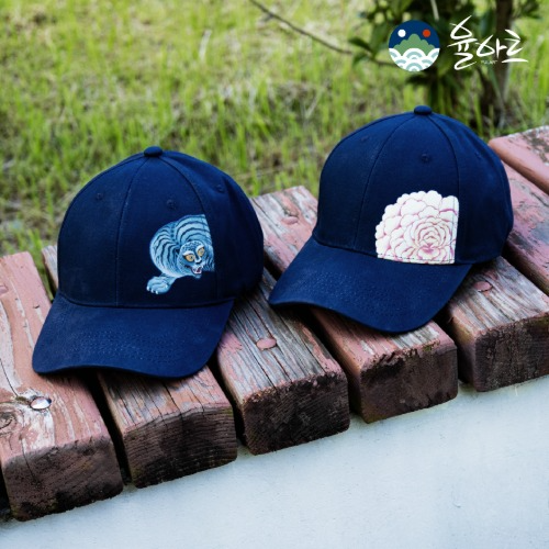 Korean Folk Painting Cap Summer Baseball Cap Running Hat Unisex UV Protection Fashion Couple Gift