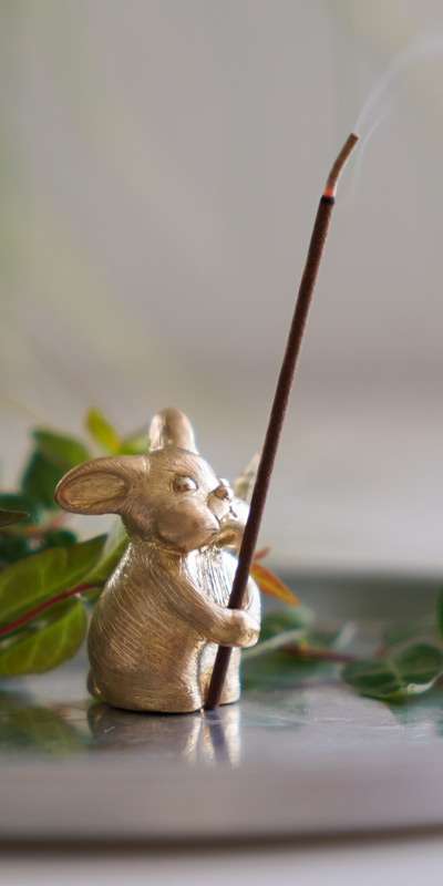 Forest, Flowers, Wind Incense Holder