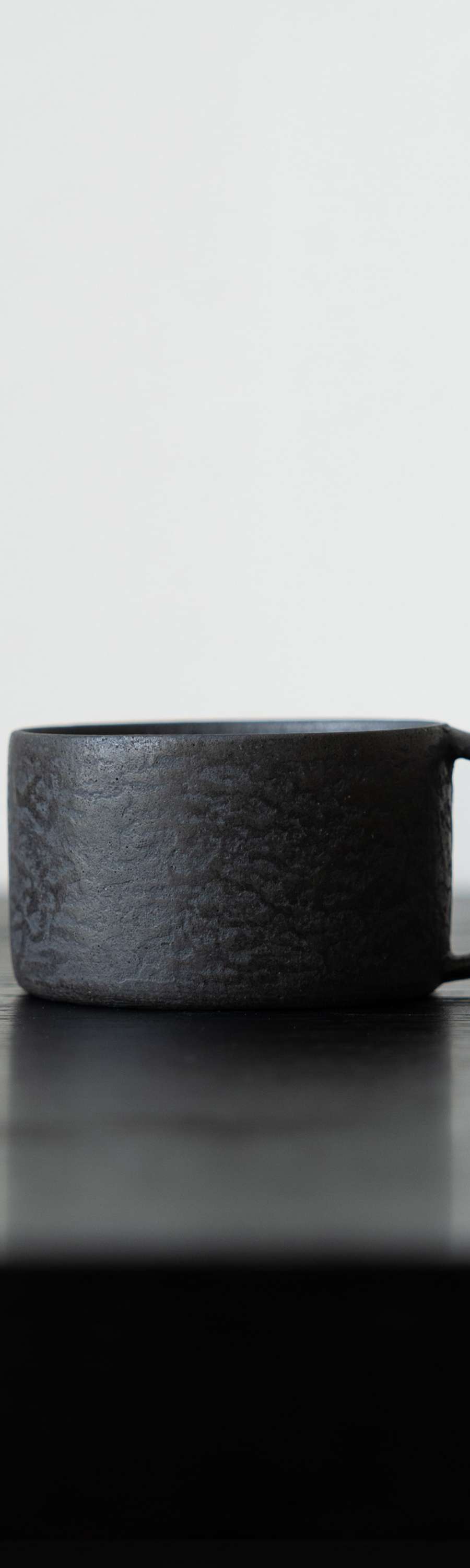 Half-Moon Handle Mug