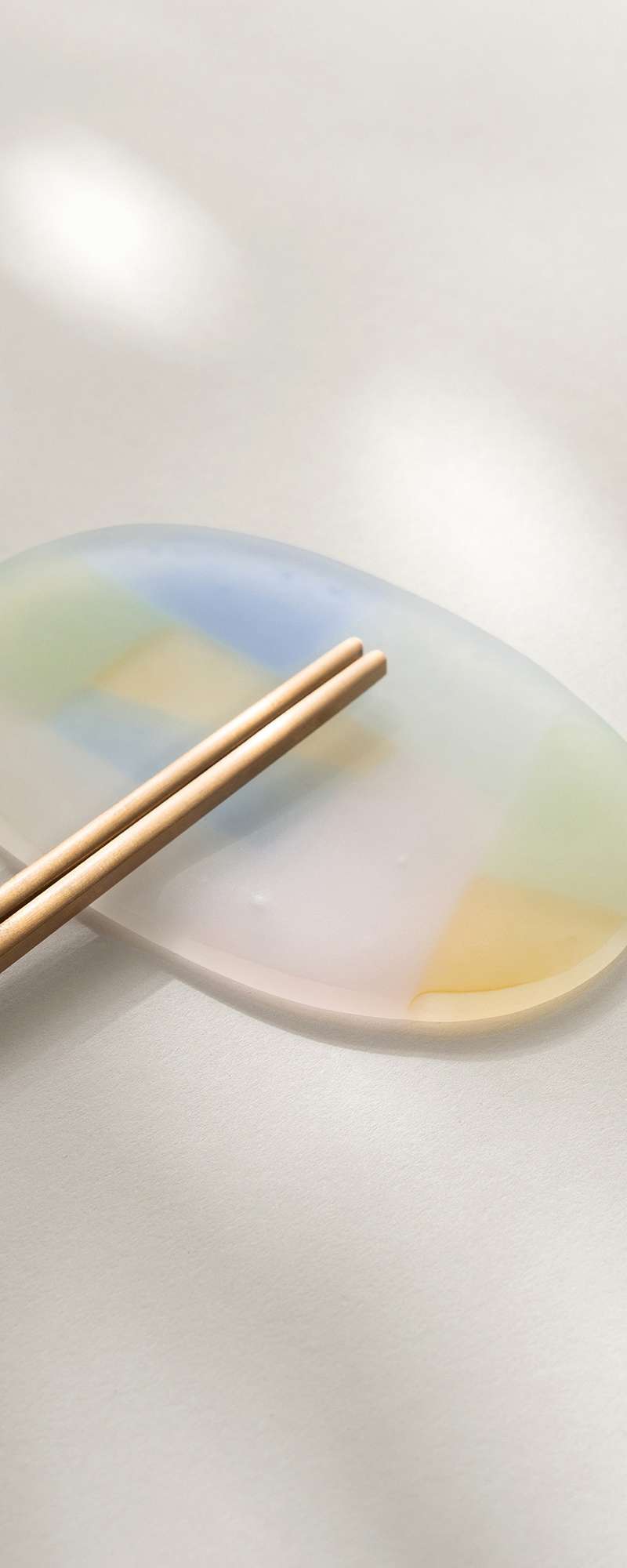 Oval Spoon Rest - Pastel