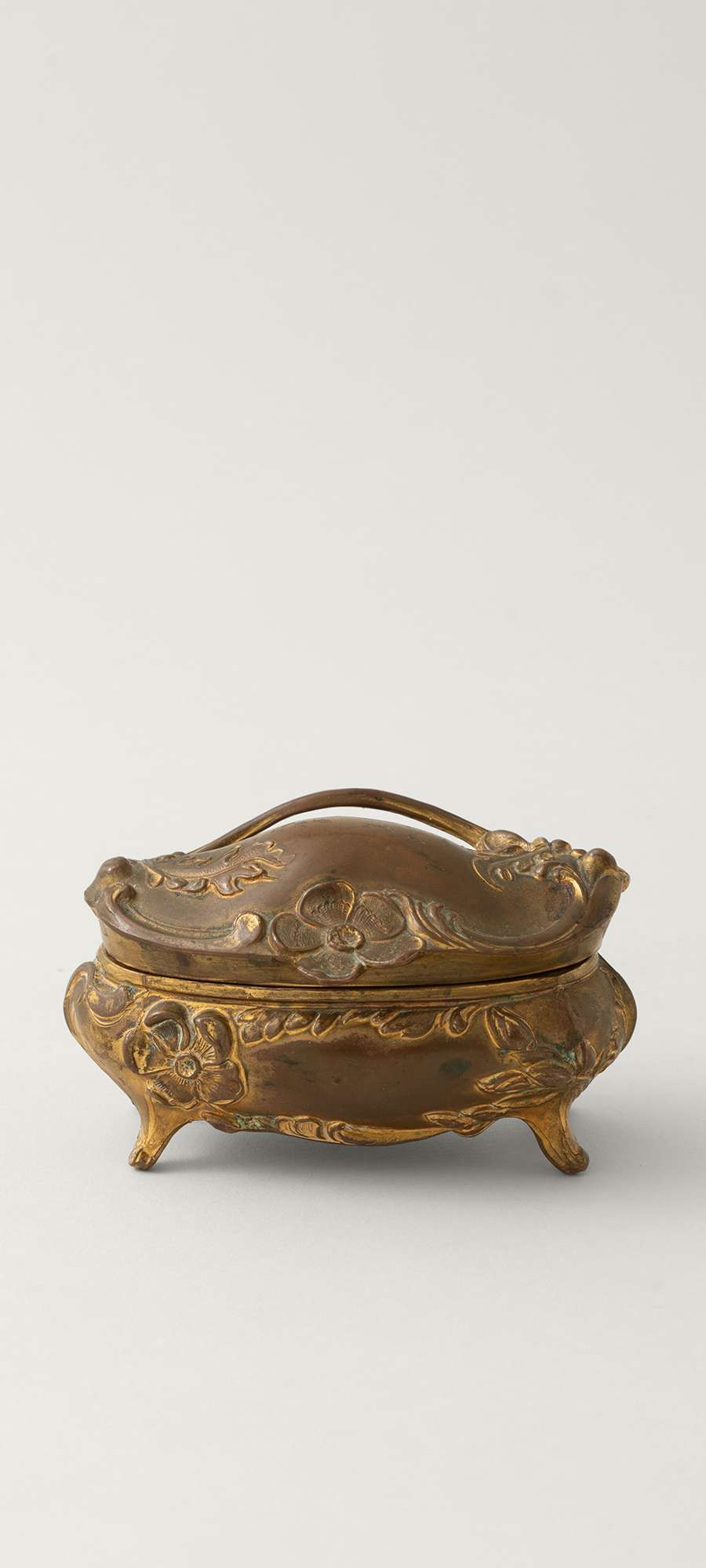 1904s~1925s Brainard & Wilson Antique Art Nouveau Jewelry Box