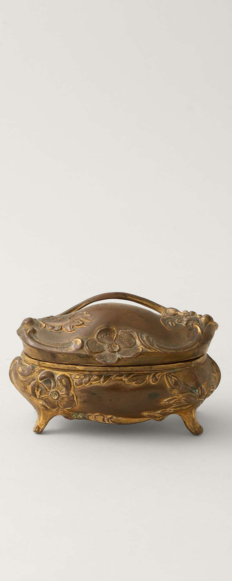 1904s~1925s Brainard & Wilson Antique Art Nouveau Jewelry Box