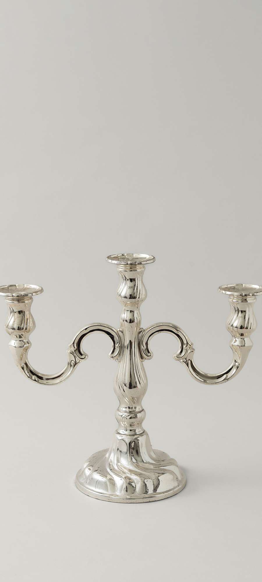 BMF 3-Arm Silver Plate Candelabra (1940s-1990s)
