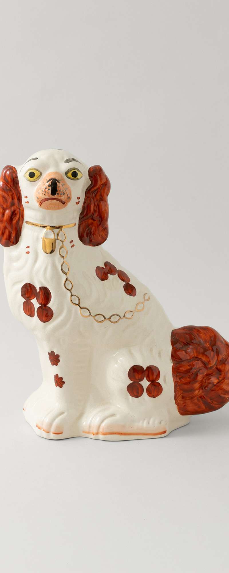 1940s Antique Staffordshire Dog Figurine