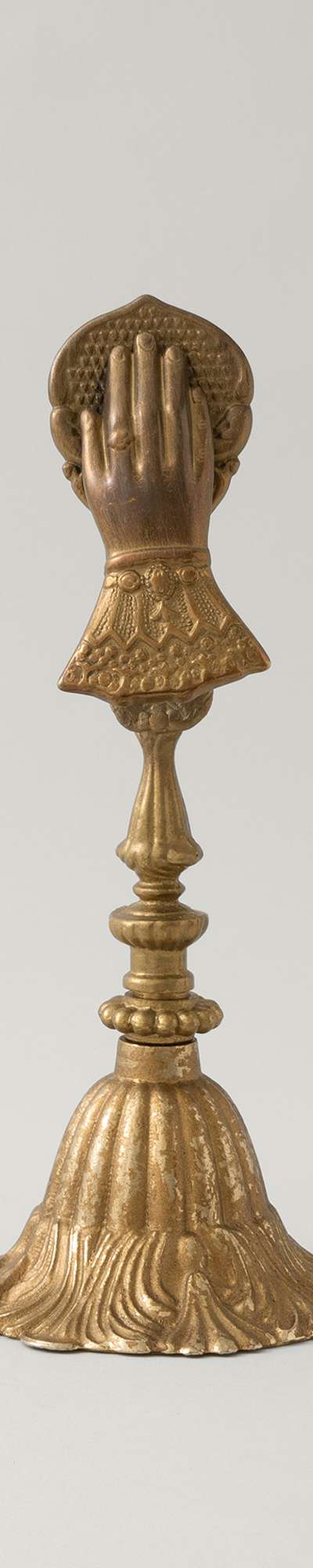 French Antique & New Italian Brass Hand Clip