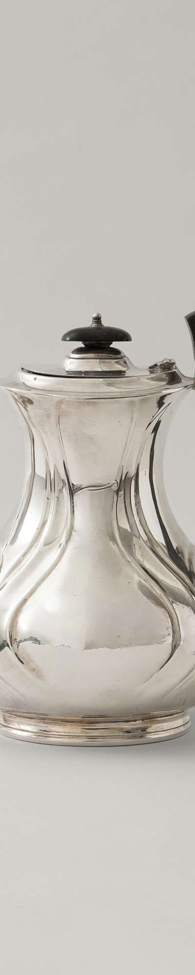 Sheffield England Silver Plated Wood Handle Coffee Pot