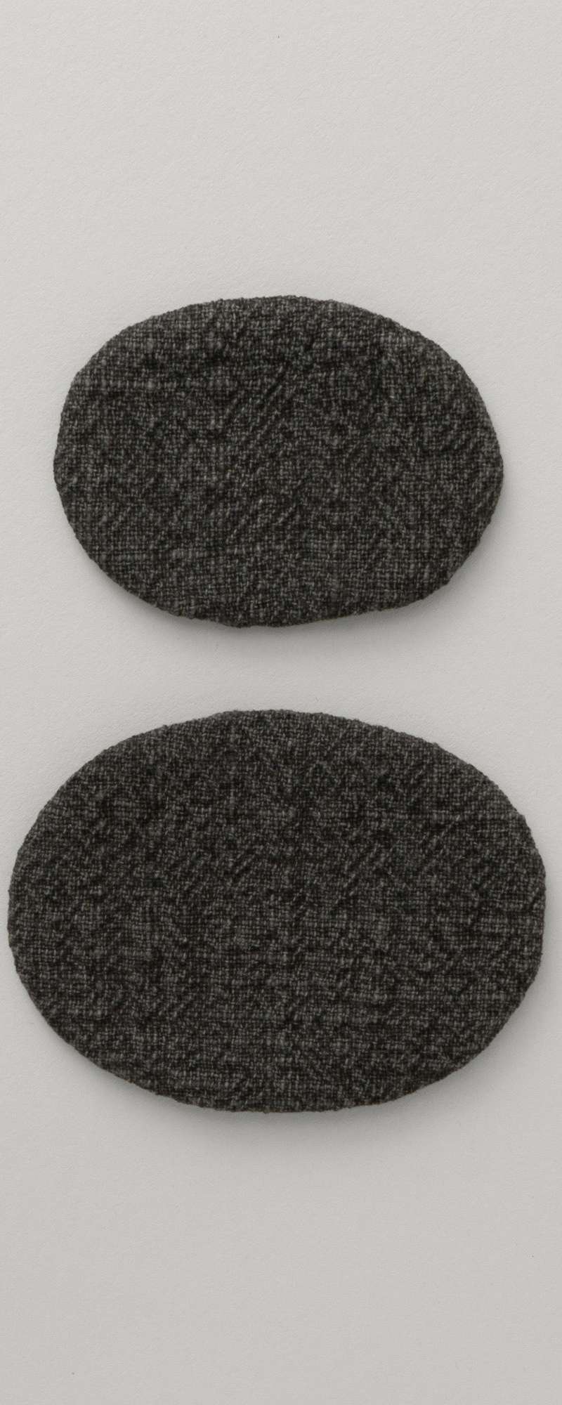 Oval Tea Coaster - Charcoal