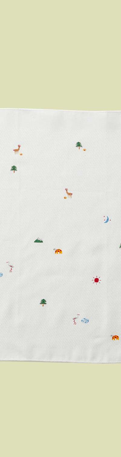 Ten Longevity Symbols Dyed Handkerchief Set