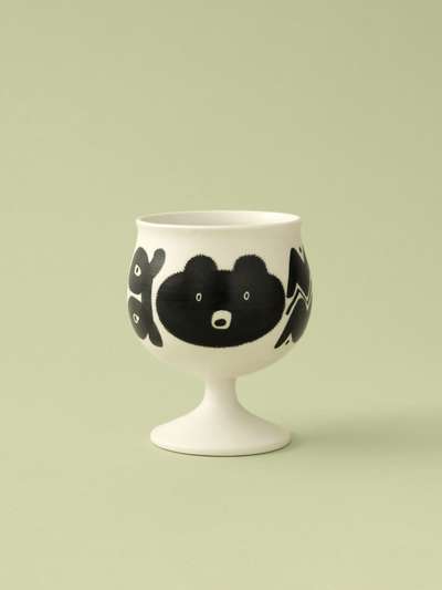 Dessert Goblet - Bear and Cat