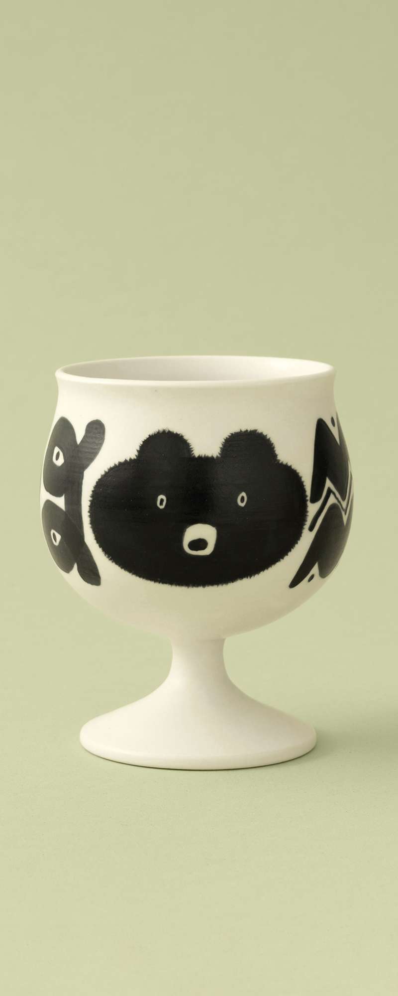 Dessert Goblet - Bear and Cat