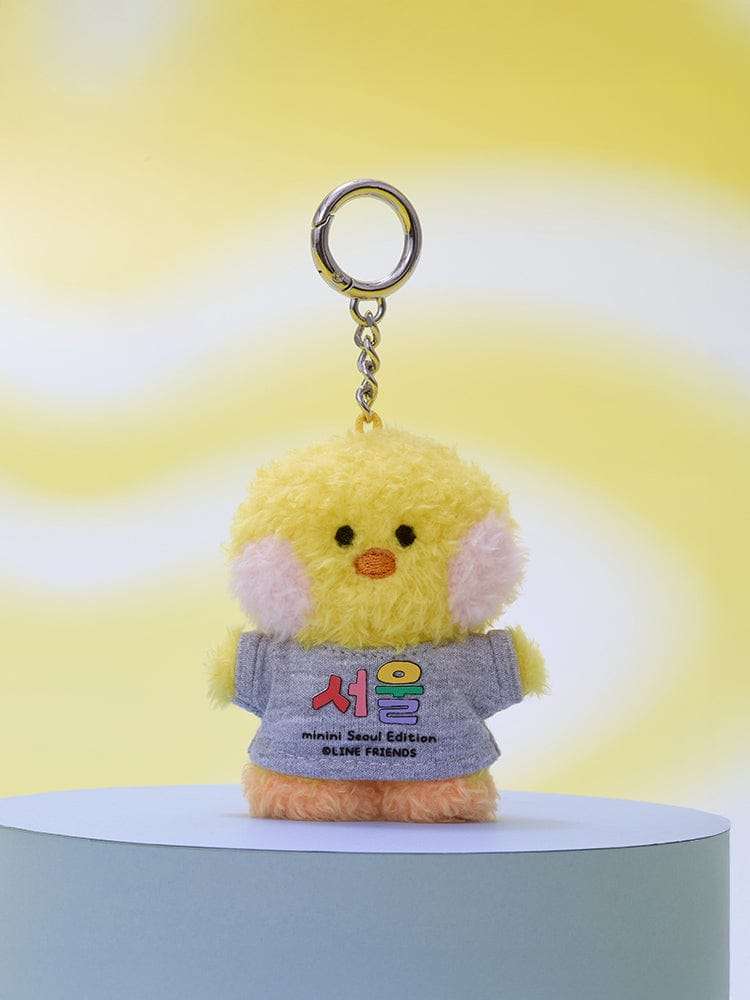 Line Friends Minini City Edition Salini Seoul T-Shirt Plush Keyring