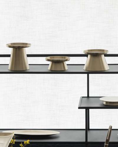 Small Landscape Brass Table