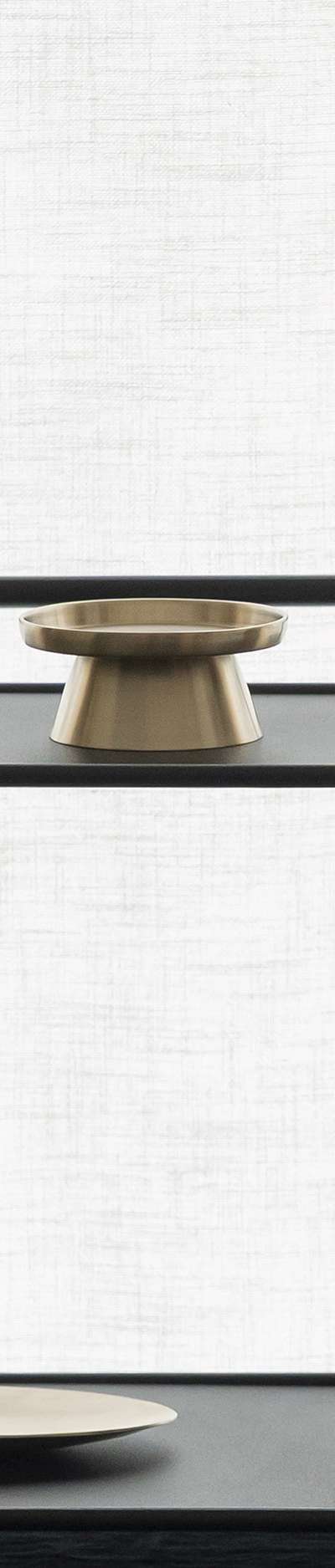 Small Landscape Brass Table