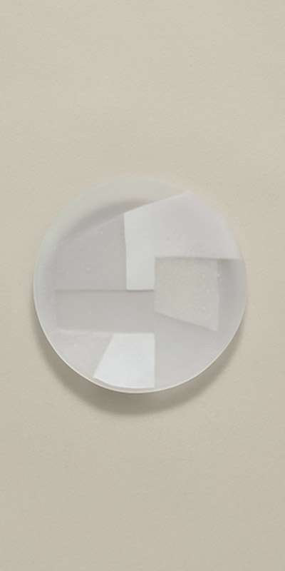 Jogakbo Plate - White