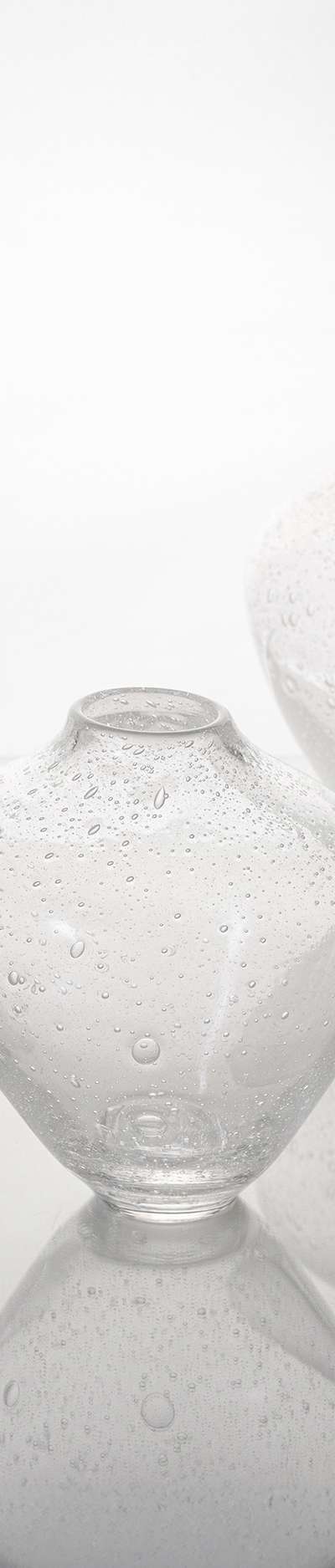 Misty Glass Vase