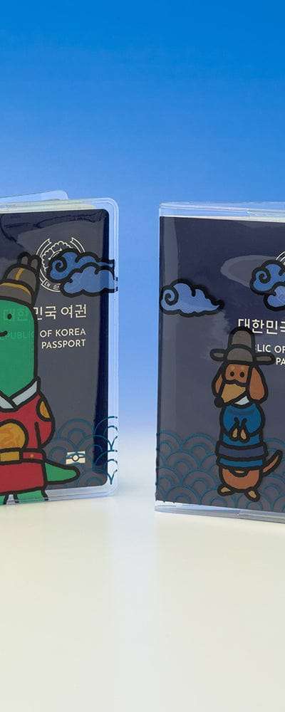 チョグマン 韓国エディション パスポートウォレット