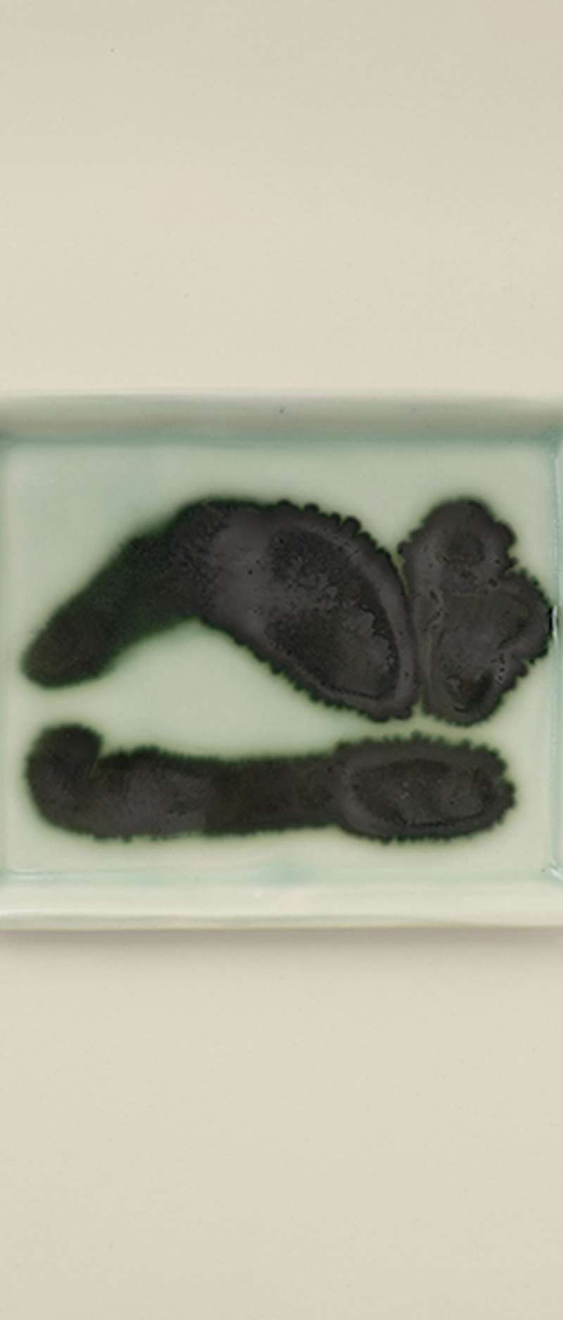 Mountain - Porcelain Square Dish