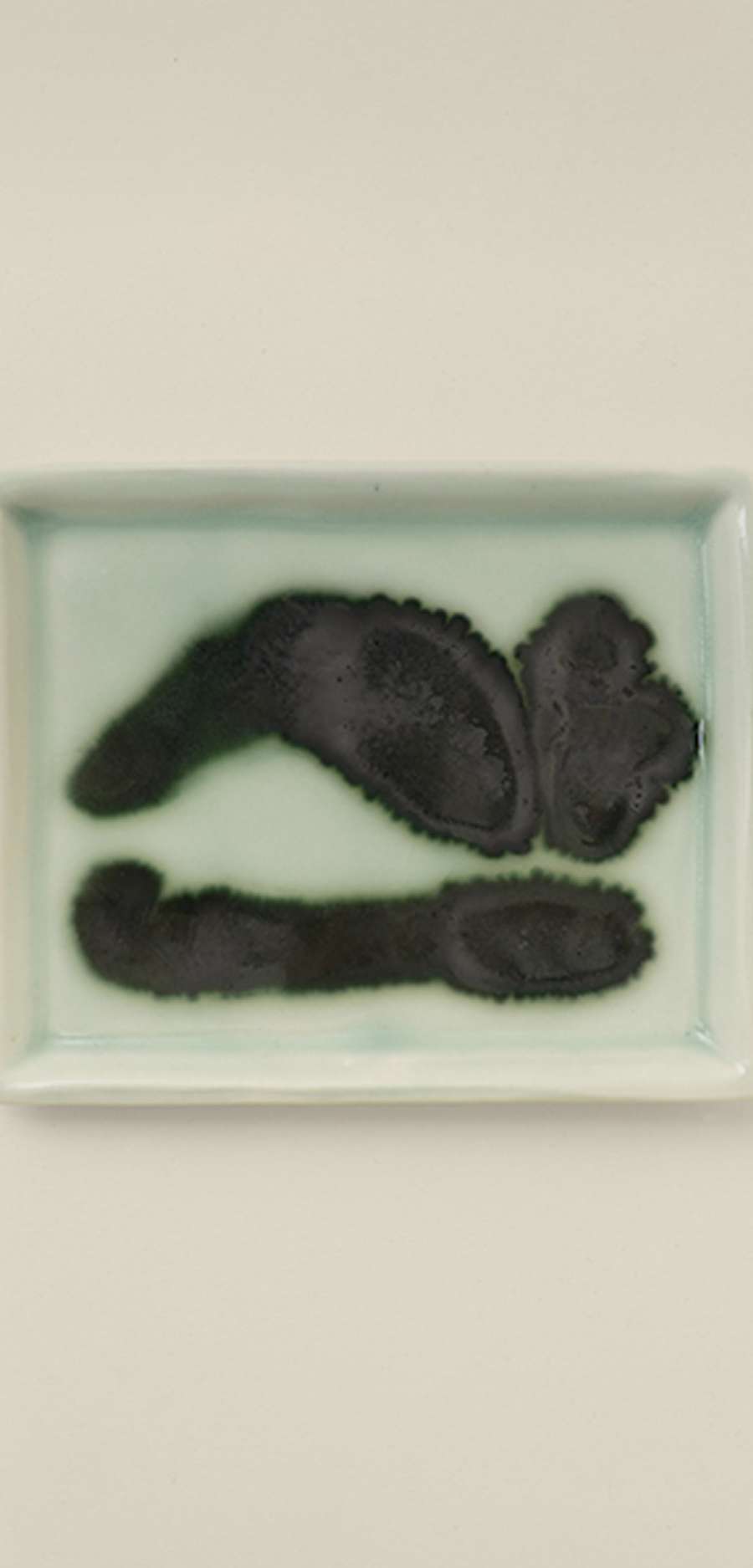 Mountain - Porcelain Square Dish